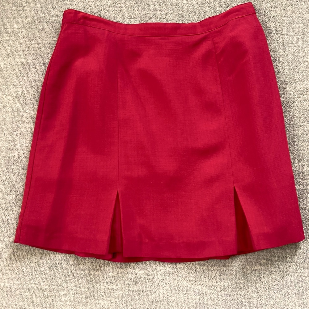Vintage Boutique Europa Red Skirt Sz. 14
